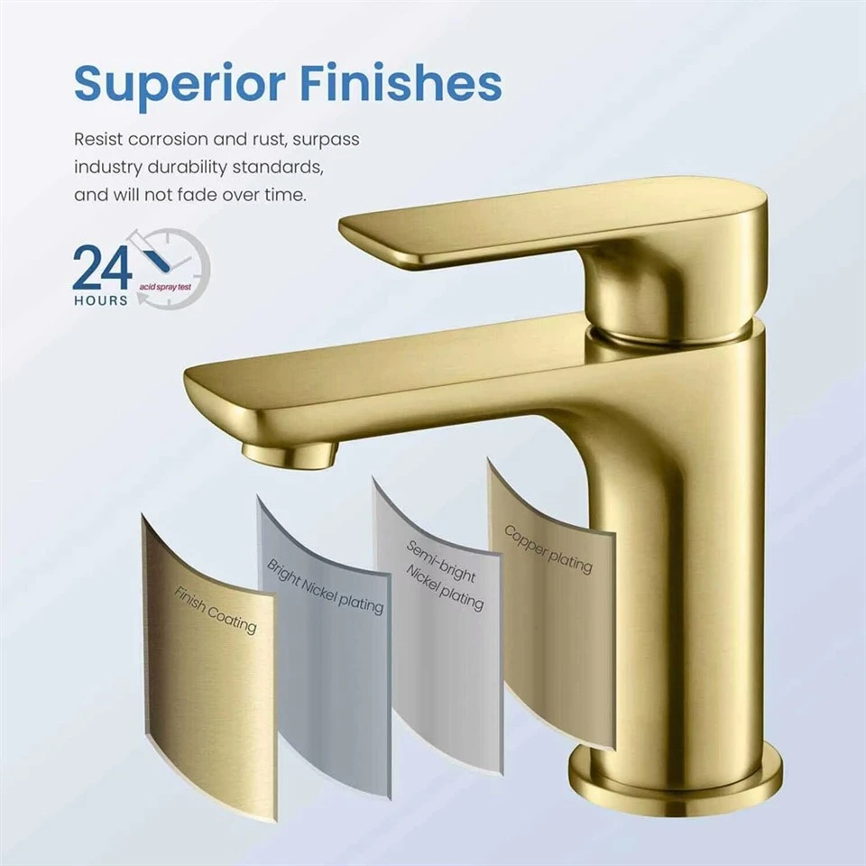 Brushed Brass Shower Faucet
